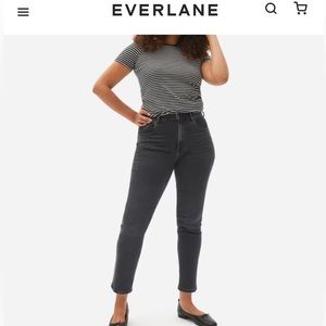 BNWY everlane curvy cheeky jeans size 27 ankle length
